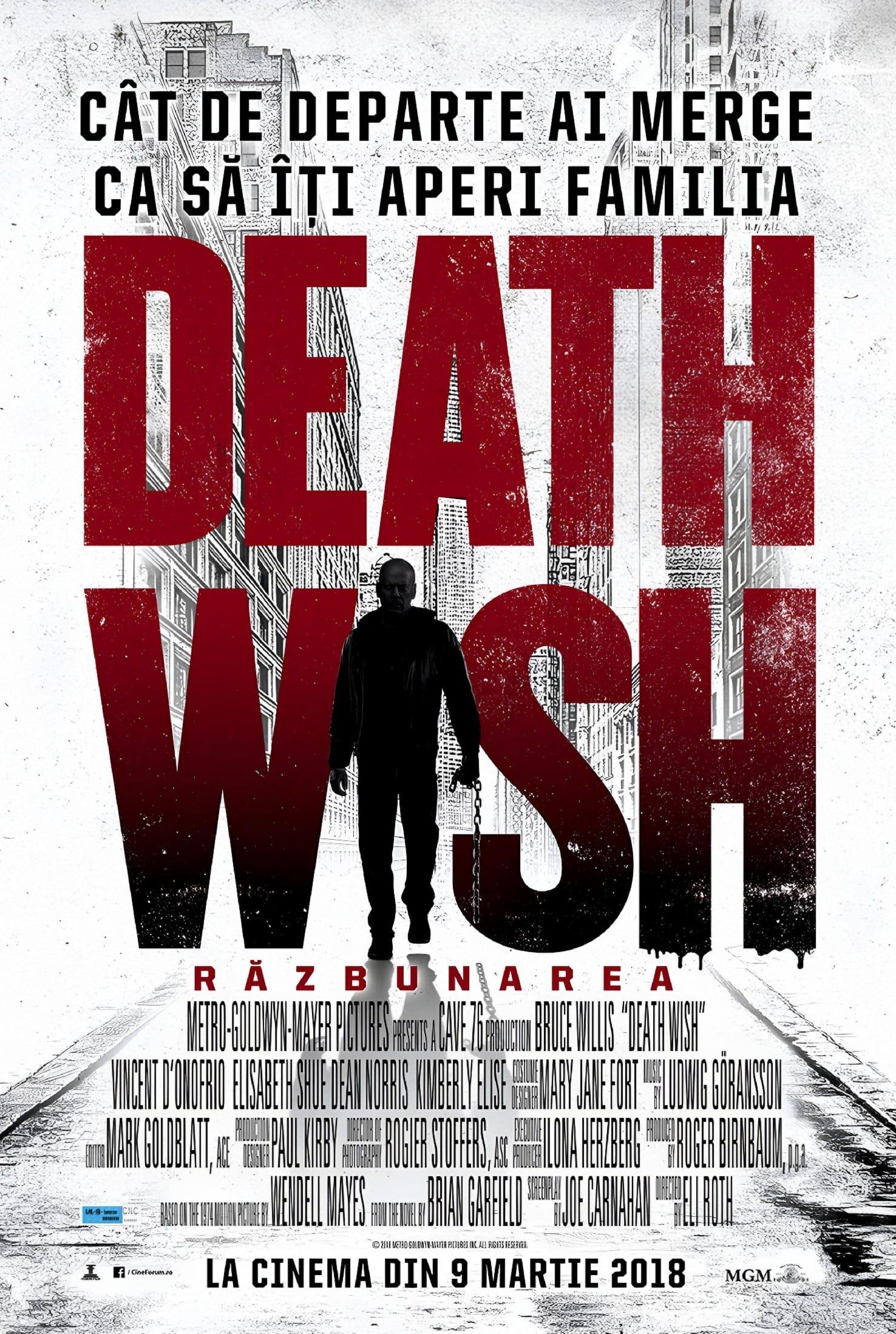 Poster of Death wish - Razbunarea