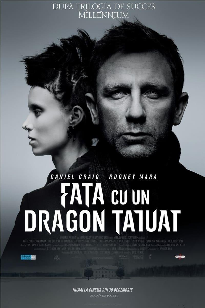 Poster of Fata cu un dragon tatuat