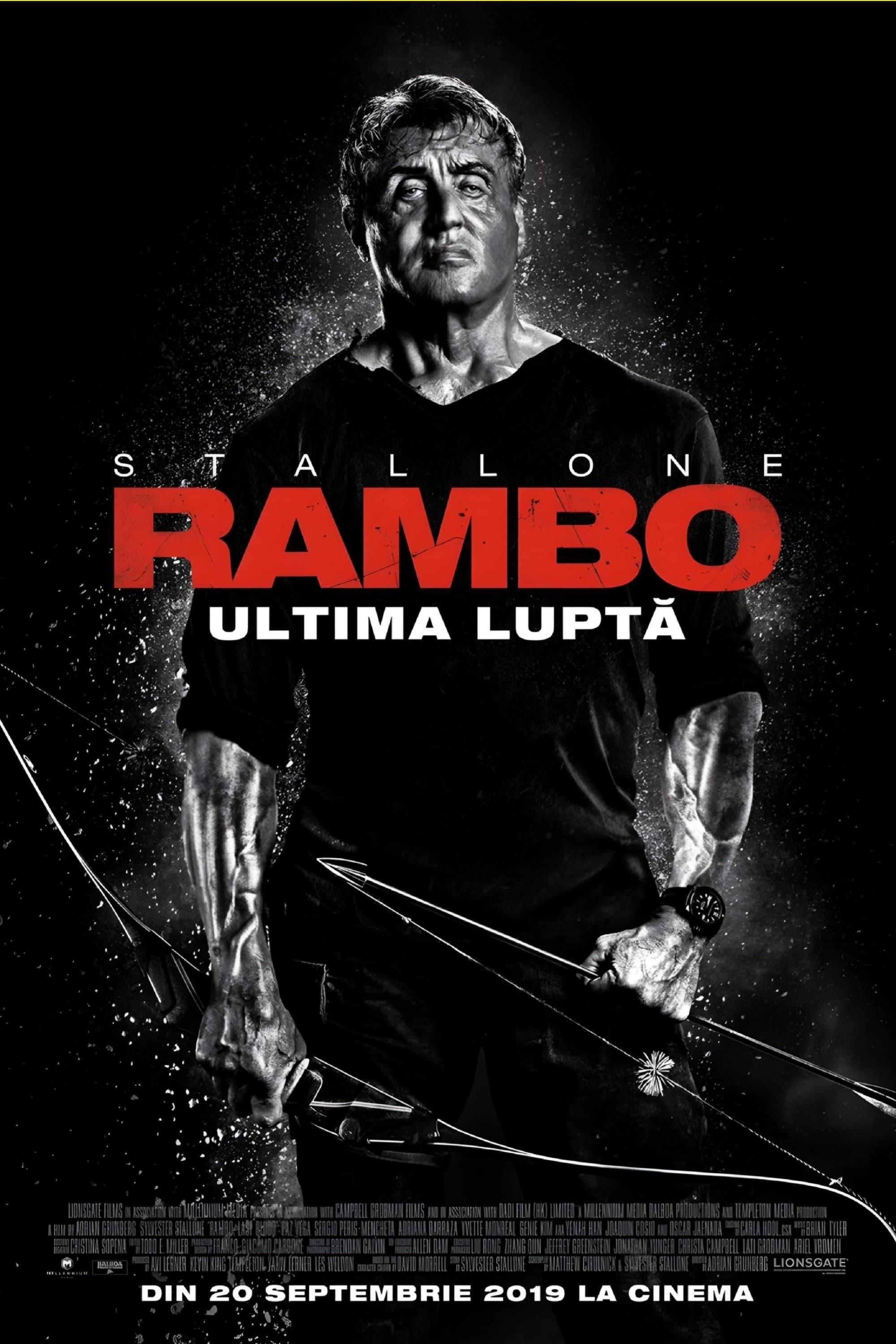 Poster of Rambo: Ultima luptă