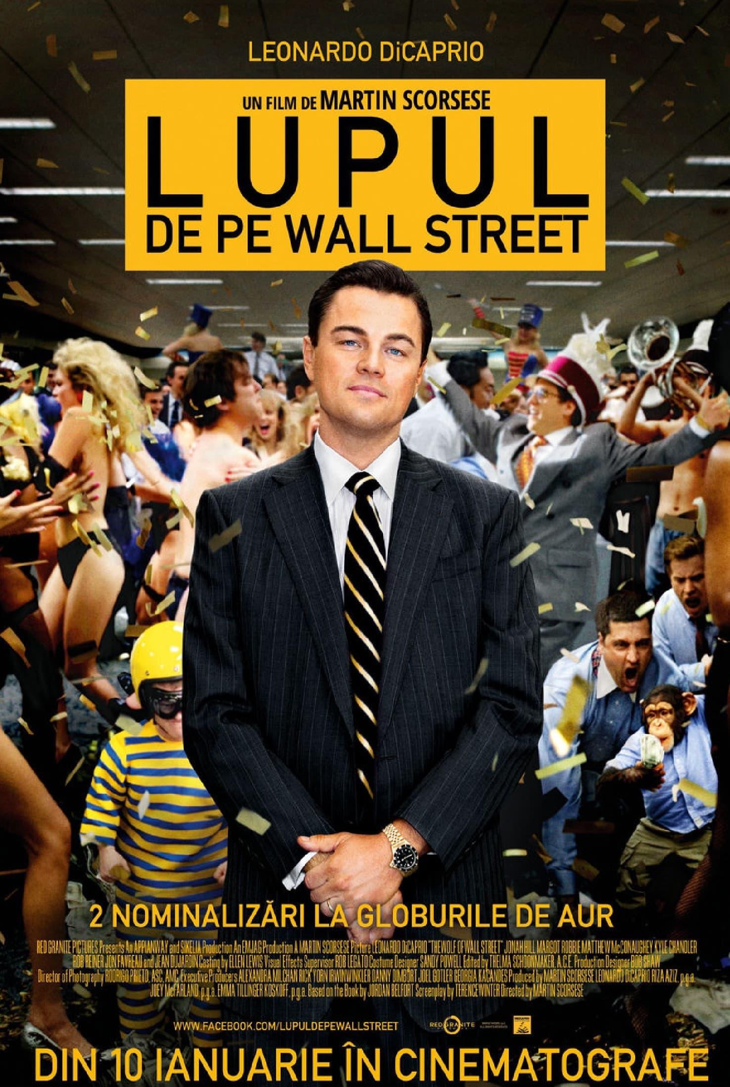 Poster of Lupul de pe Wall Street