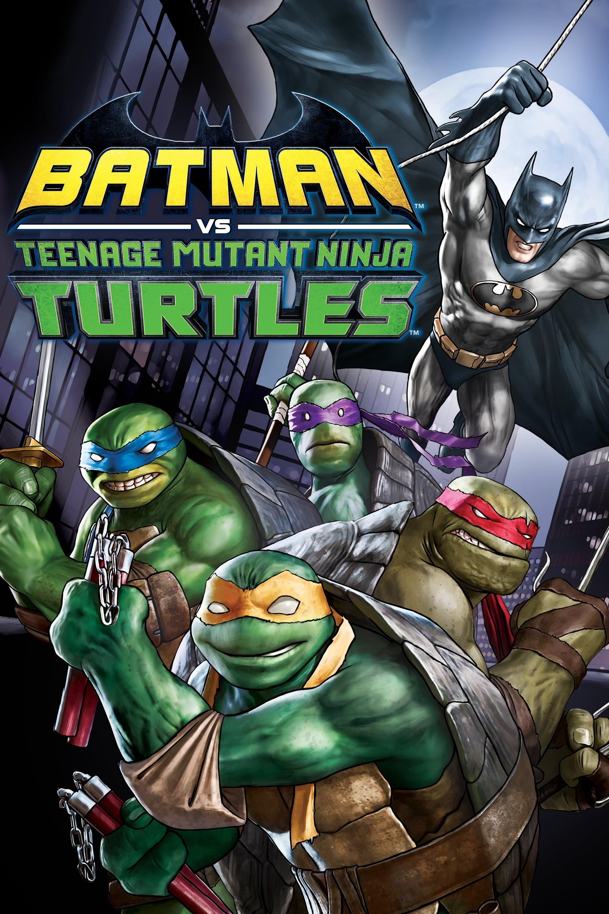 Poster of Batman vs Teenage Mutant Ninja Turtles