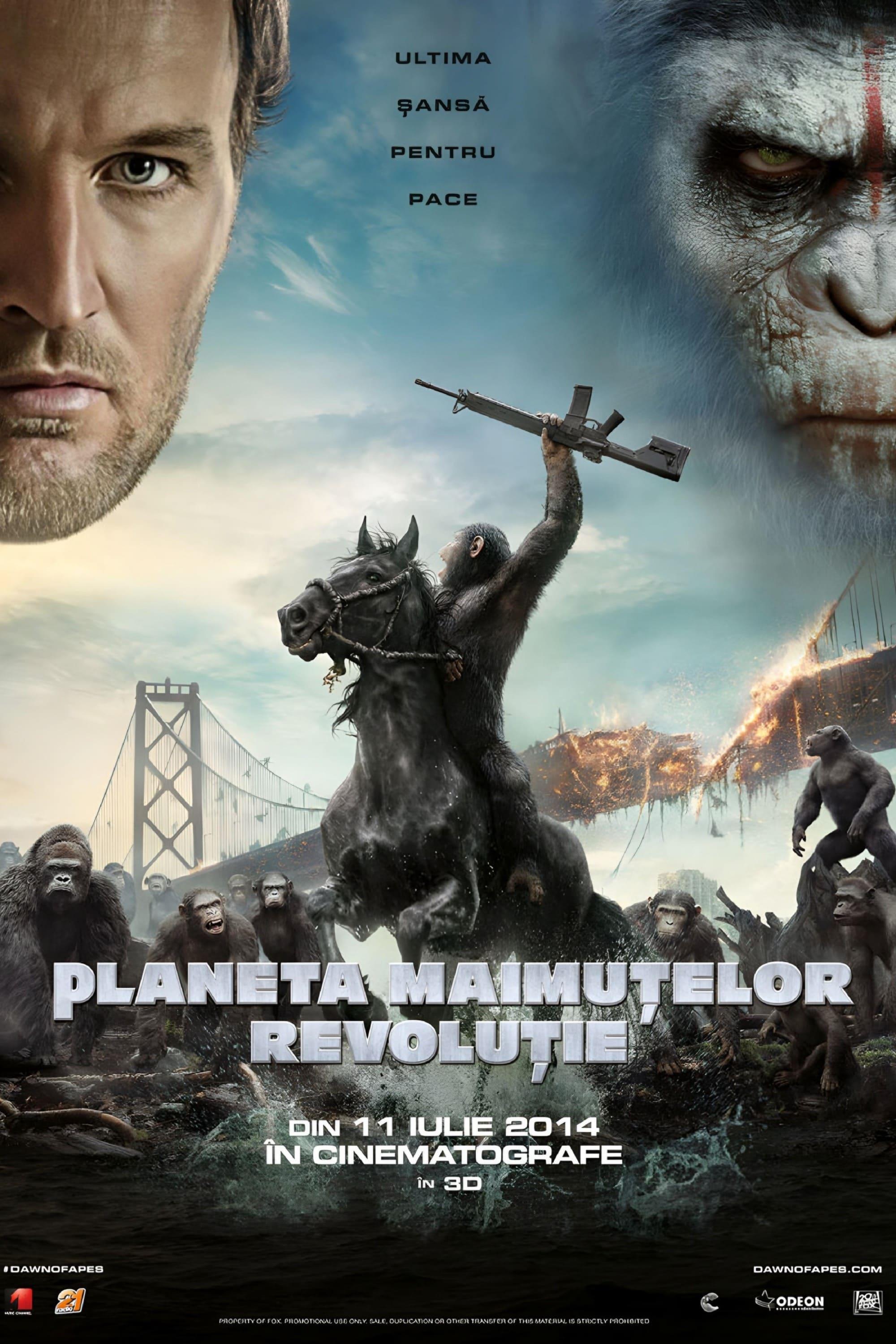 Poster of Planeta Maimuțelor: Revoluție