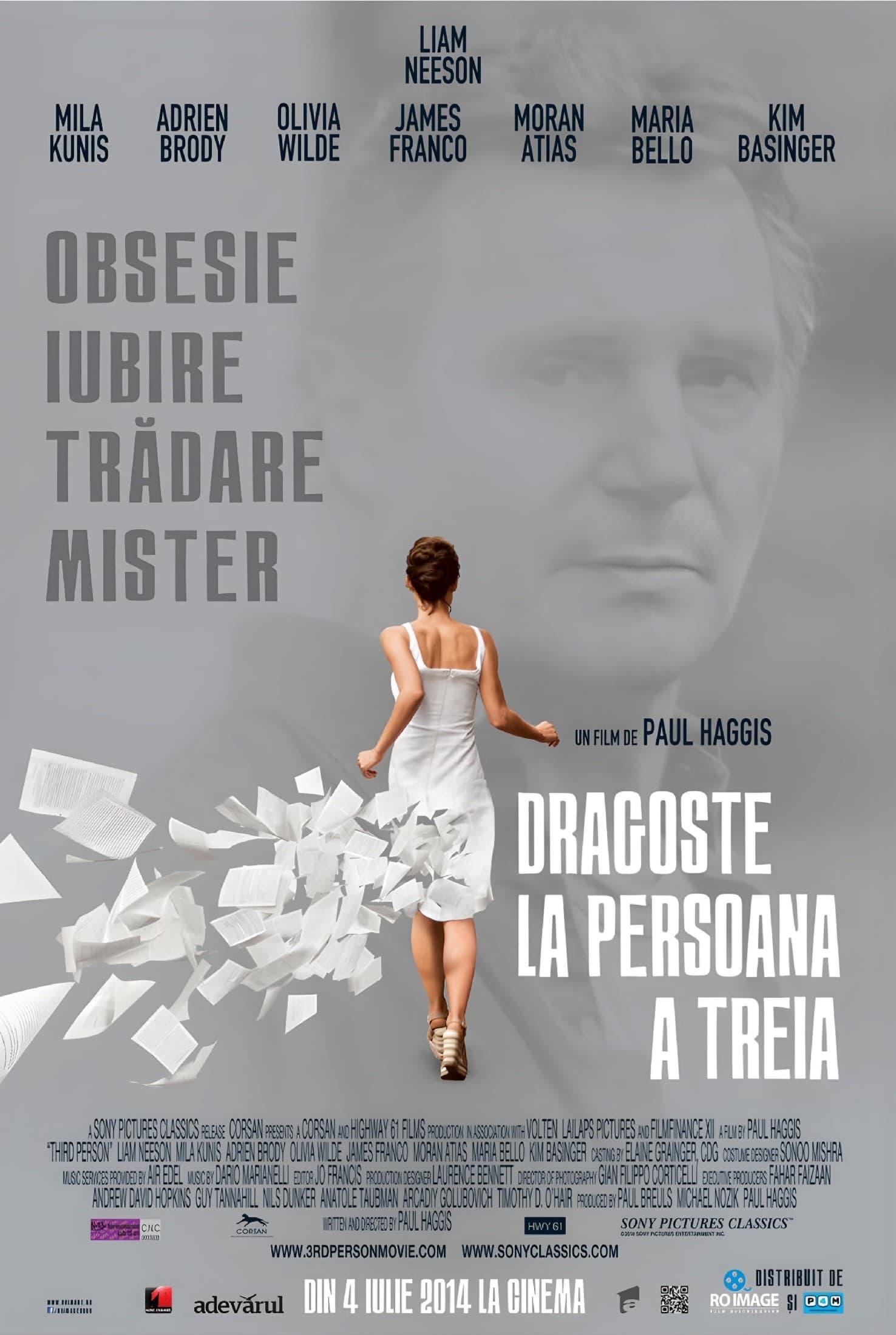 Poster of Dragoste la persoana a treia