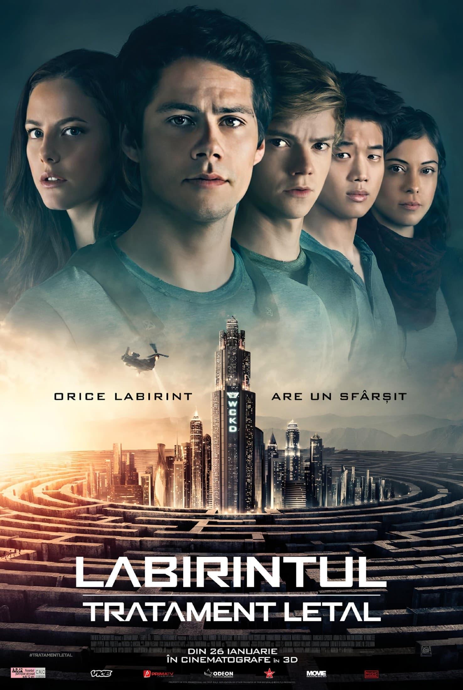 Poster of Labirintul: Tratament letal